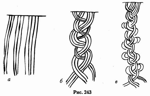 Более сложный вариант колоска - это плетение в четыре пряди.  Самый простой колосок - это так называемый полуколосок...